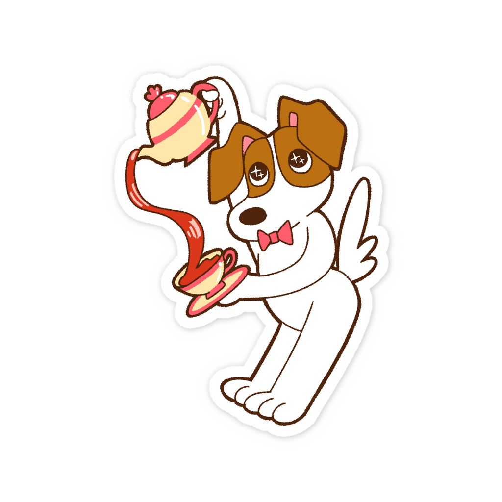 紅茶と犬