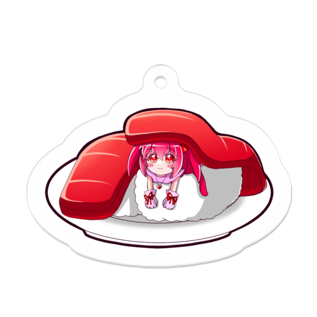 お寿司アクリルキーホルダー