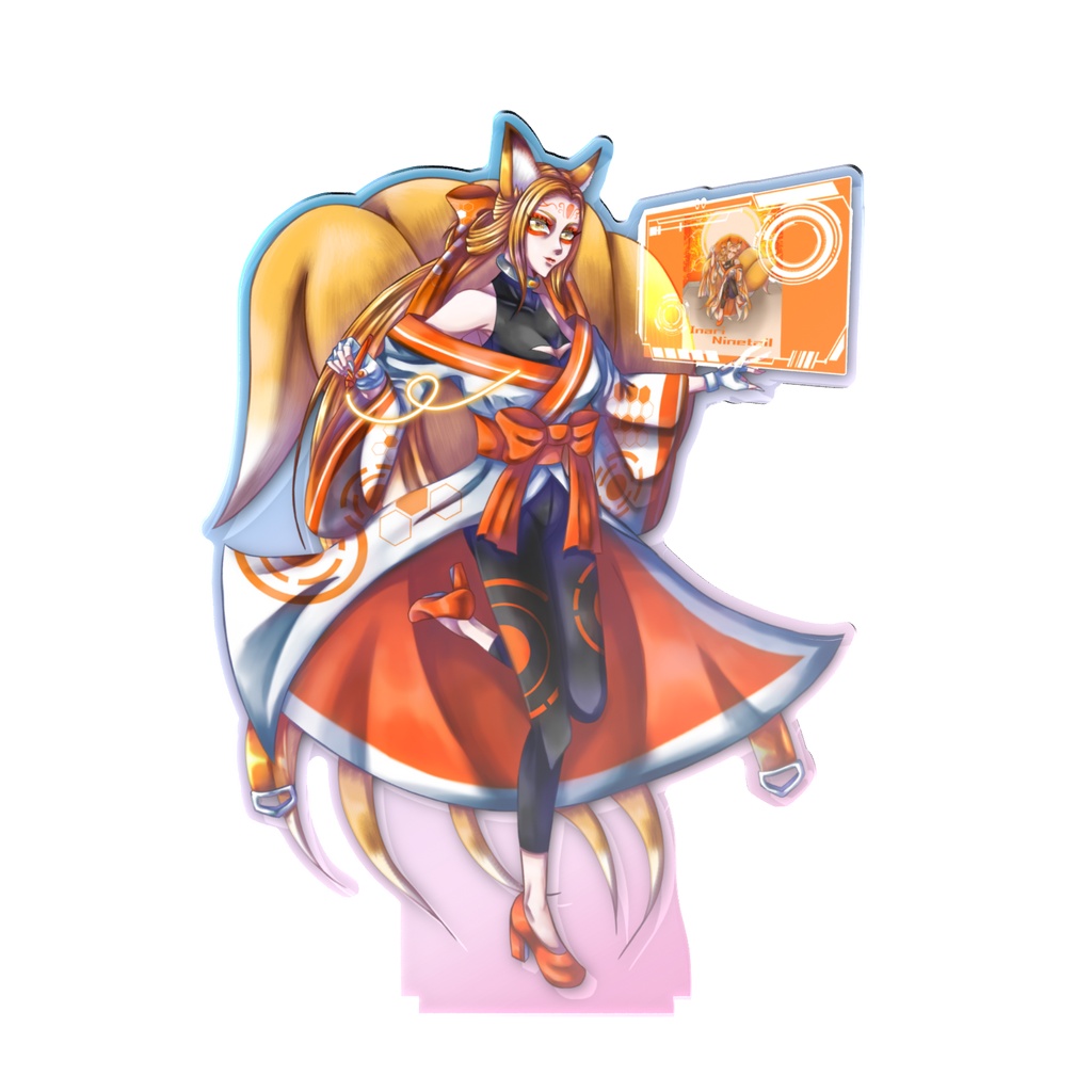 イナリ・ナインテイル オーロラアクスタ