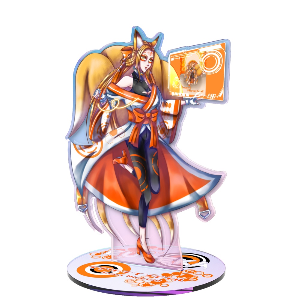 イナリ・ナインテイル オーロラアクスタ