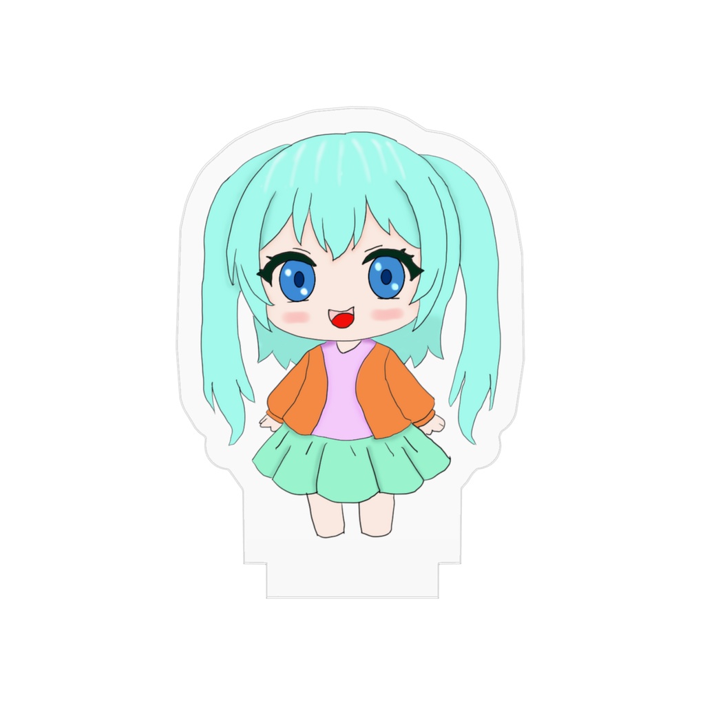 ハーフツインの女の子