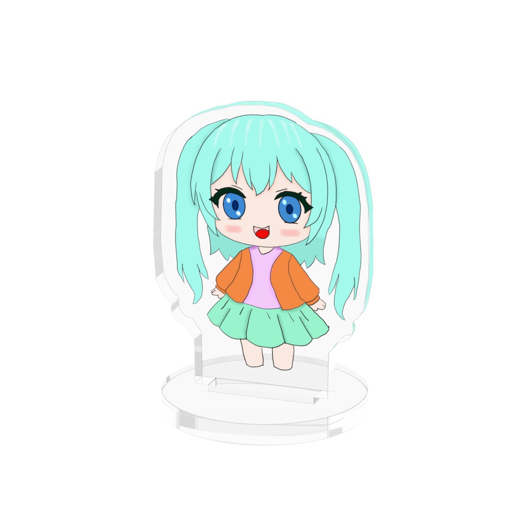 ハーフツインの女の子