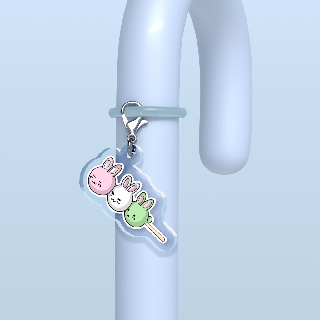 うさぎの3色団子