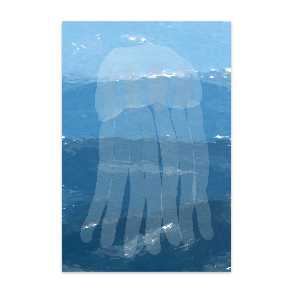 ポストカード、夏