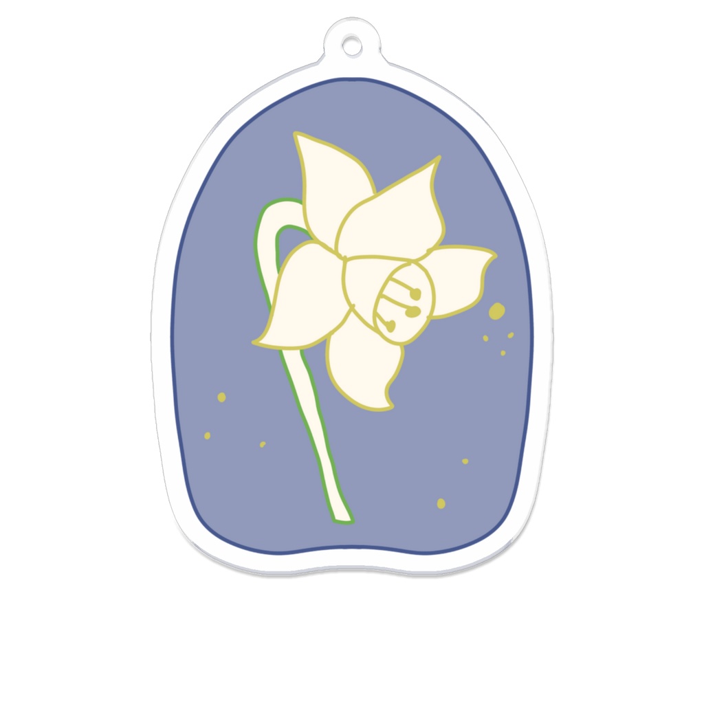 半透明な花