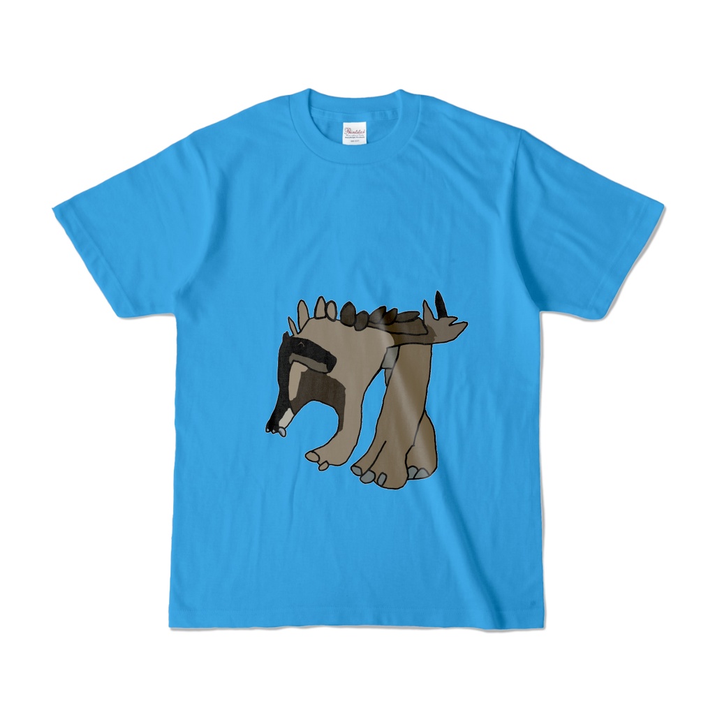 かわいい恐竜　カラーTシャツ