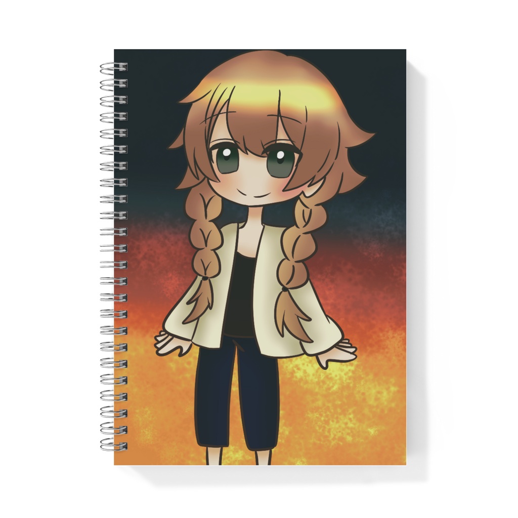 三つ編みリングノート