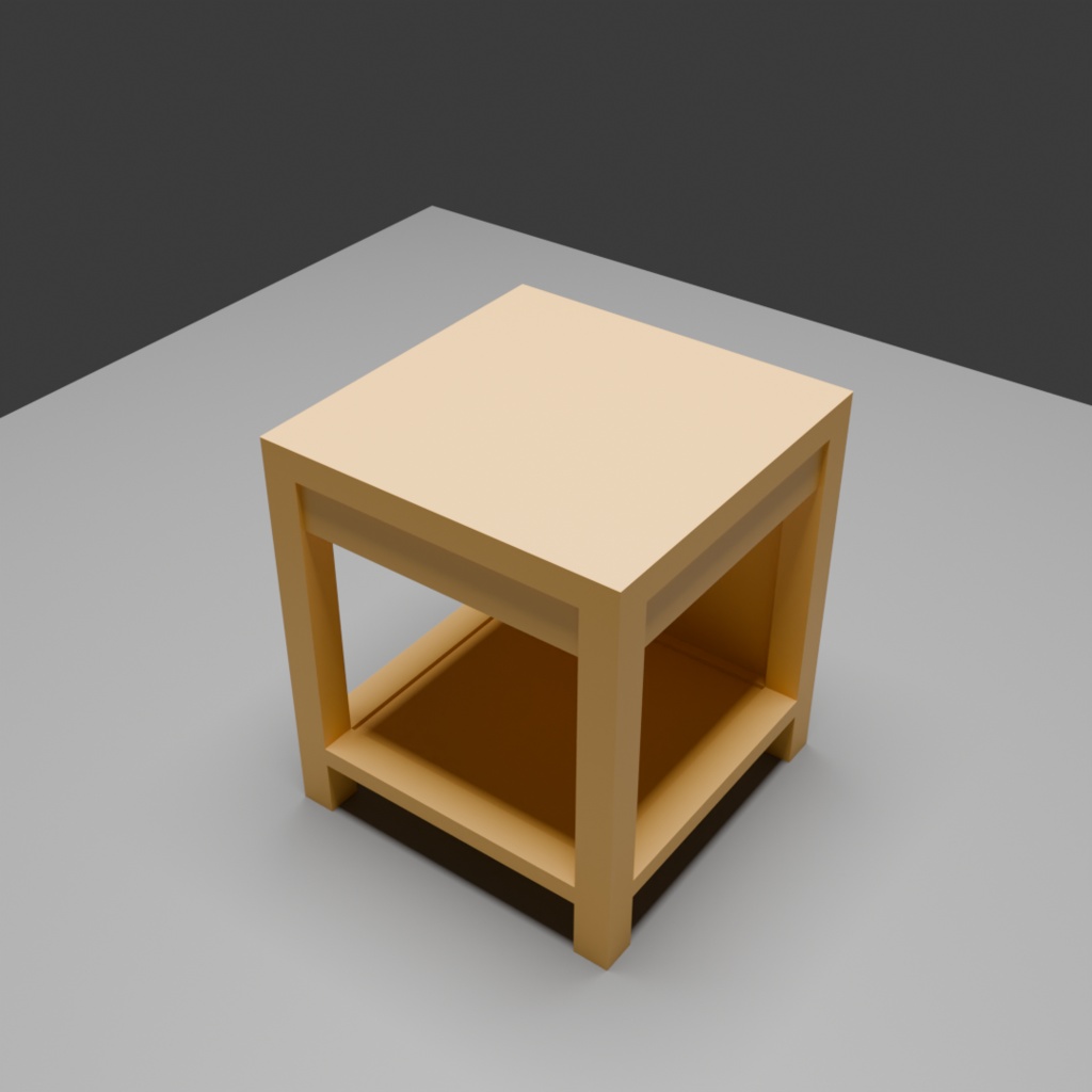 【3D】椅子セット