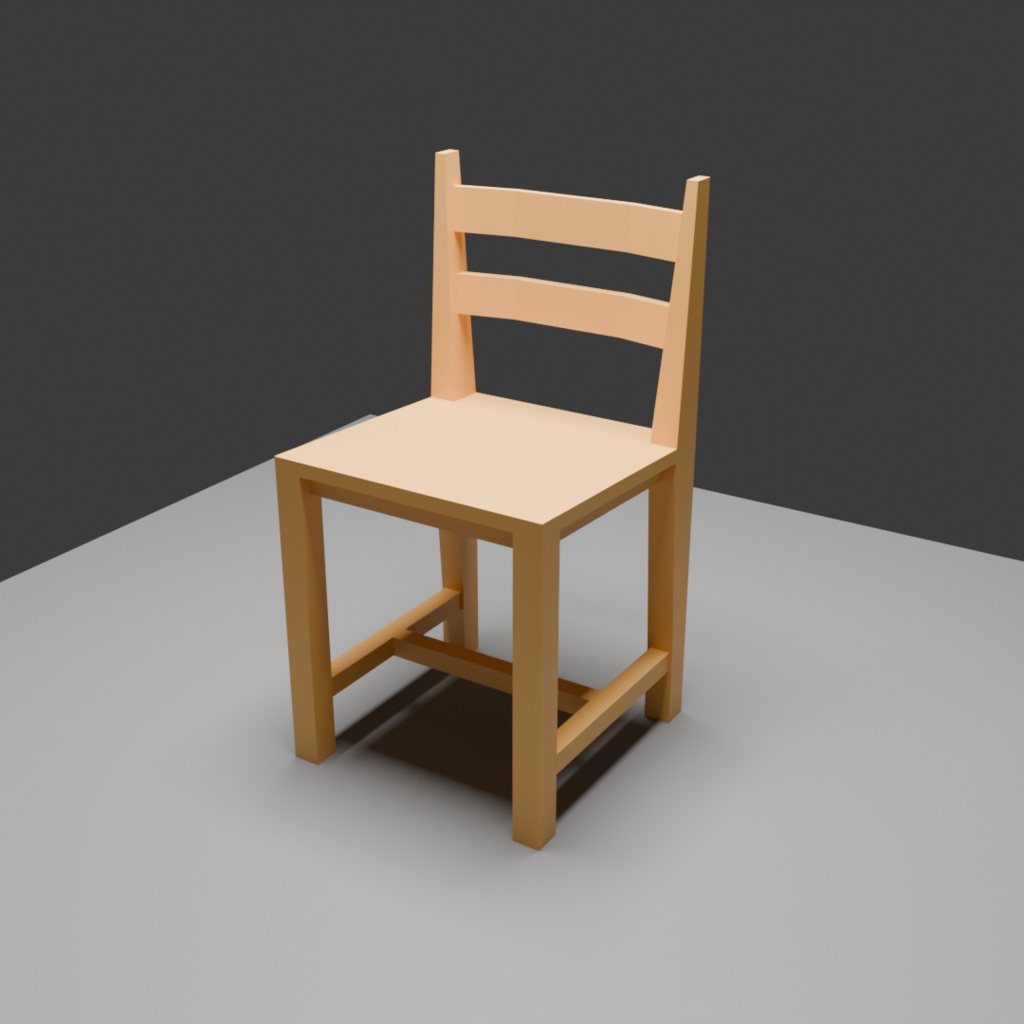 【3D】椅子セット