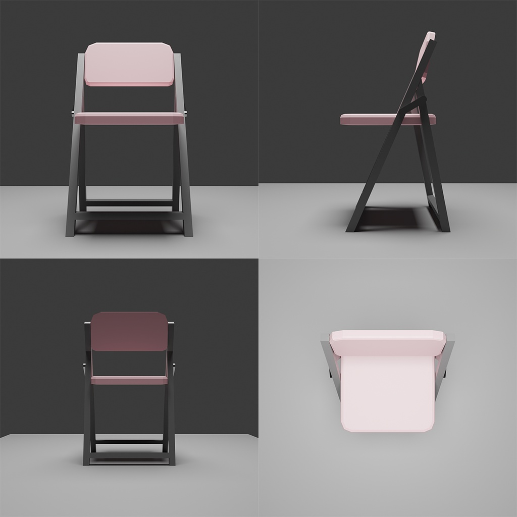 【3D】椅子セット