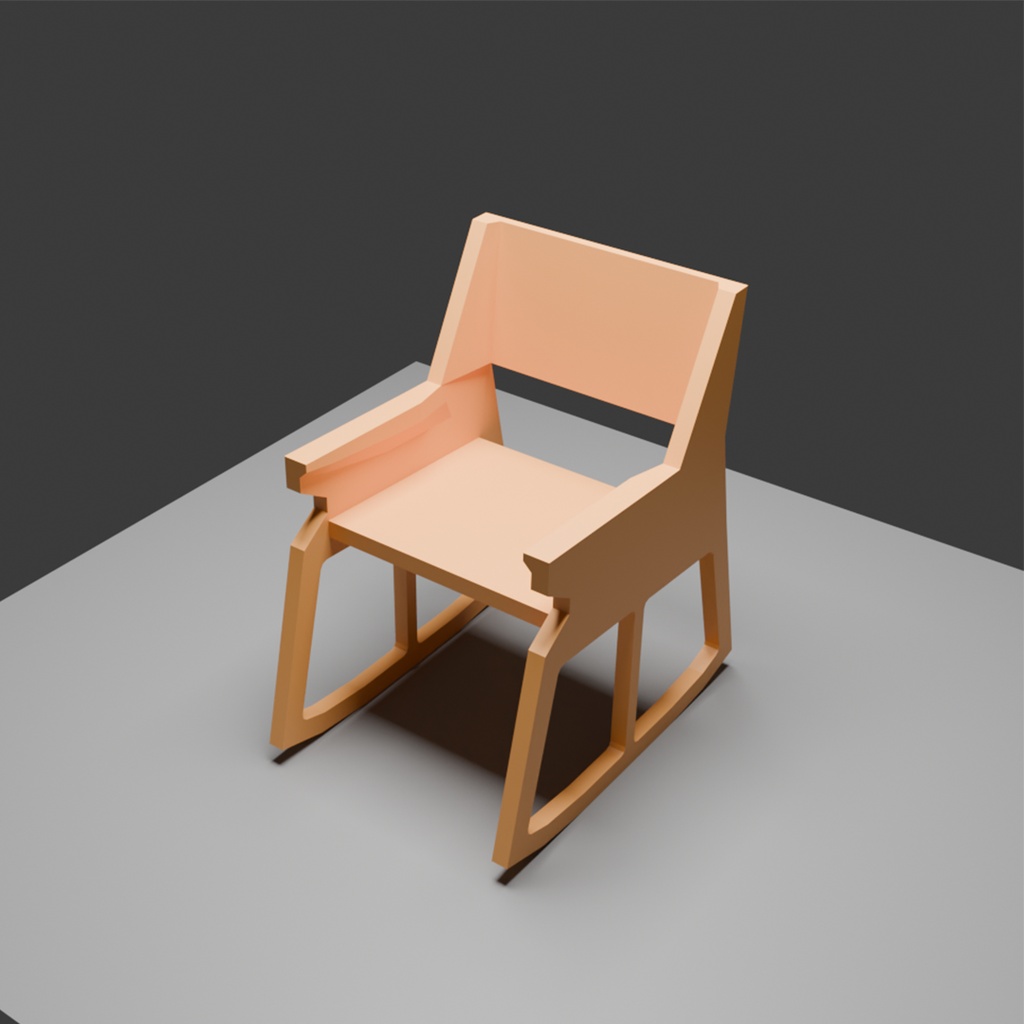 【3D】椅子セット