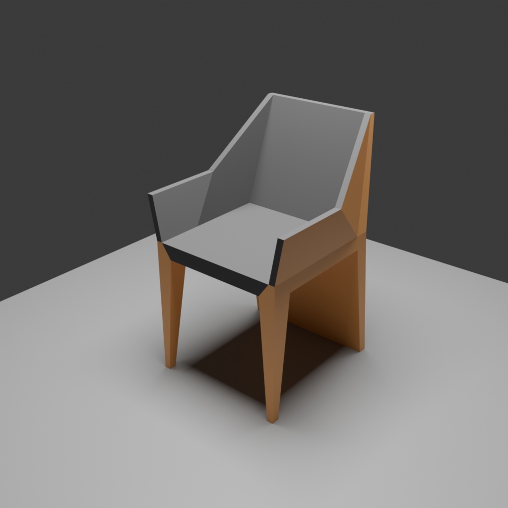 【3D】椅子セット