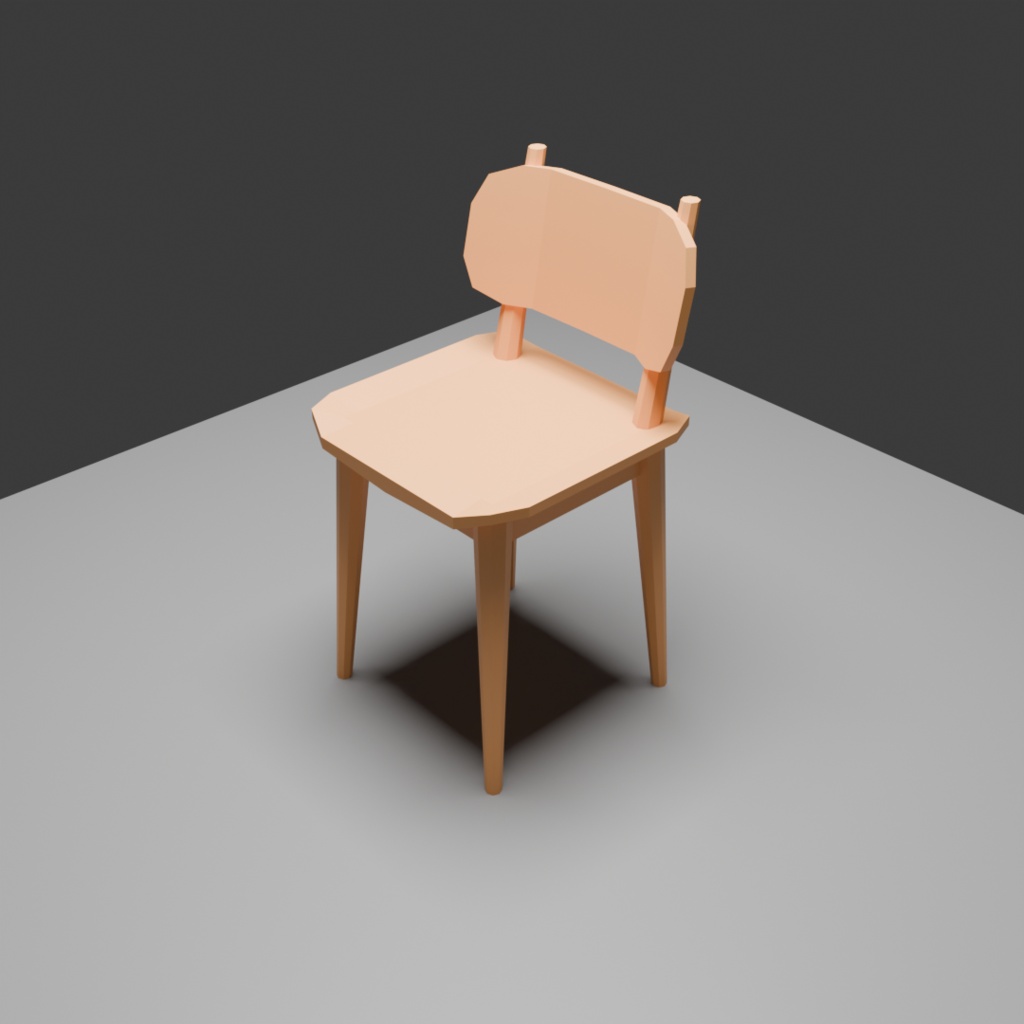 【3D】椅子セット