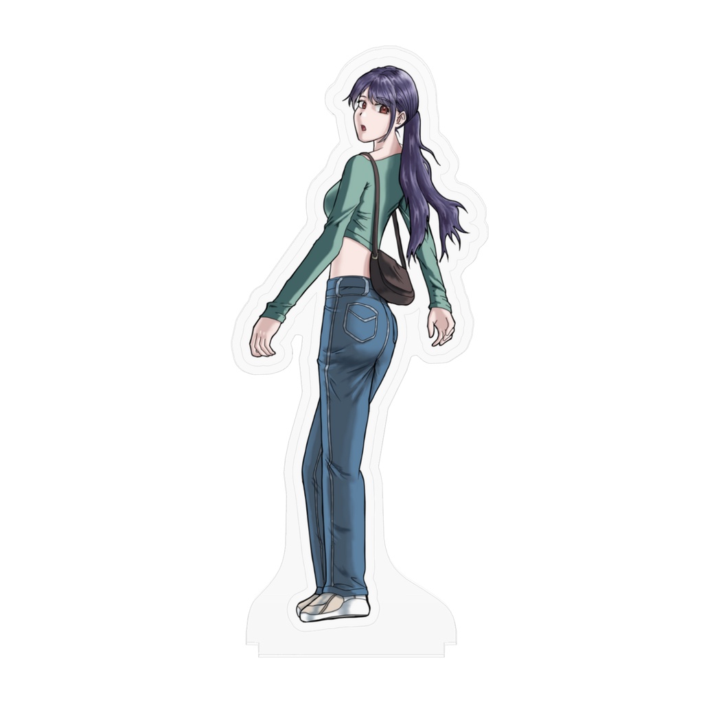 振り返りアクリルフィギュア