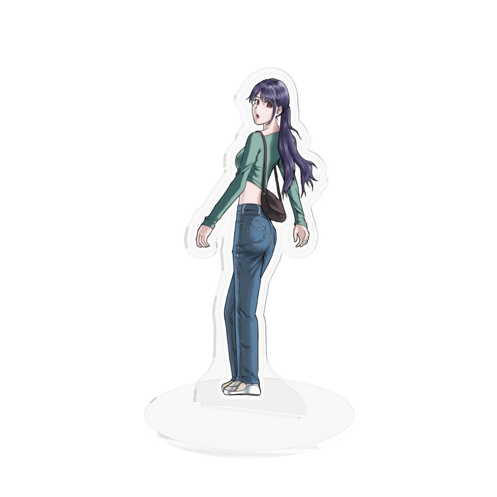 振り返りアクリルフィギュア