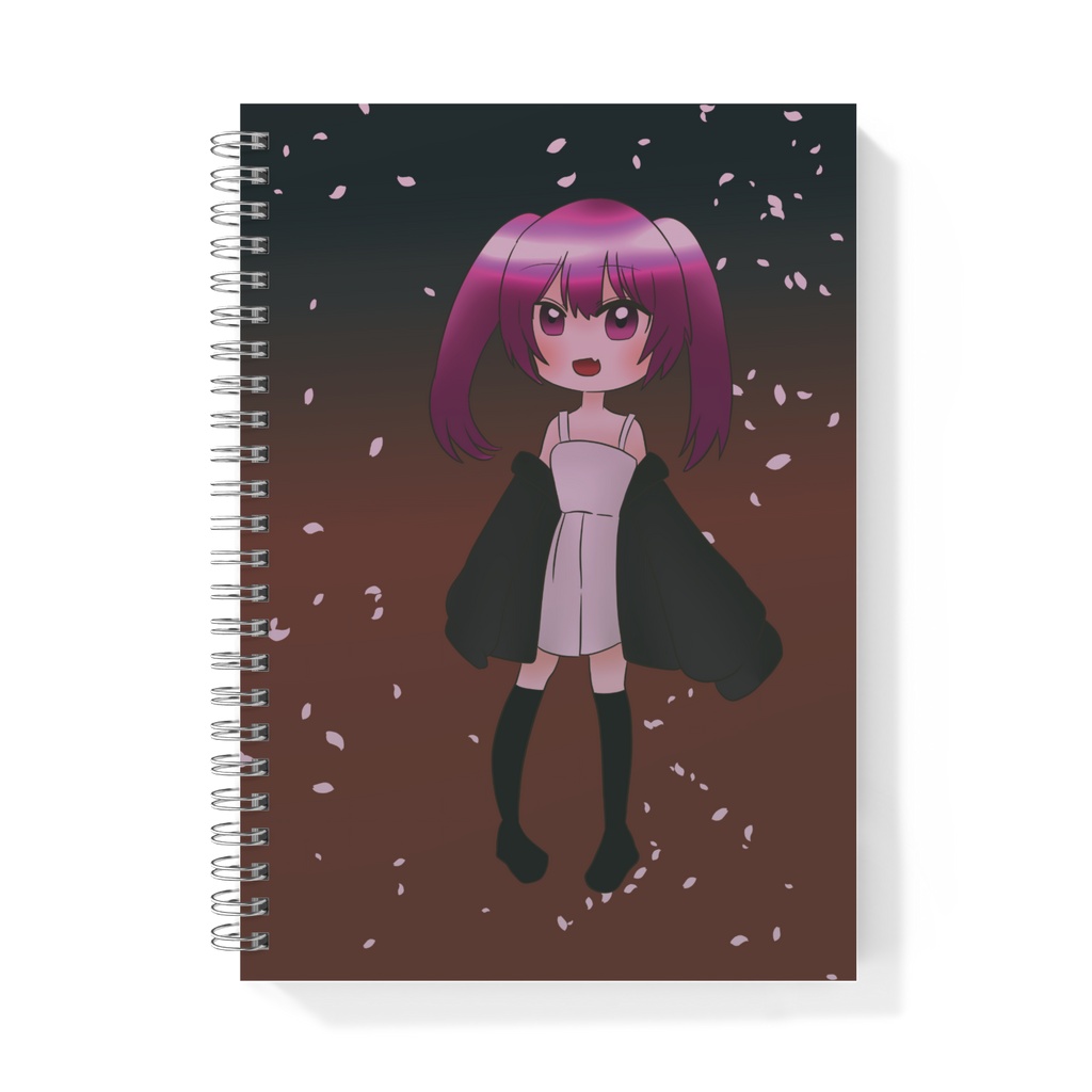 ツインテールのリングノート