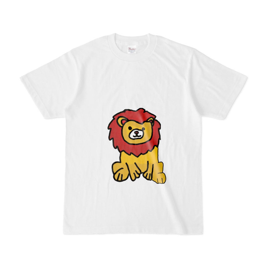 かわいいライオン　Tシャツ