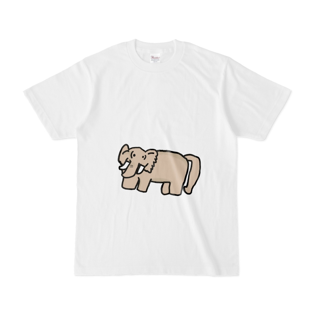 かわいいゾウ Tシャツ