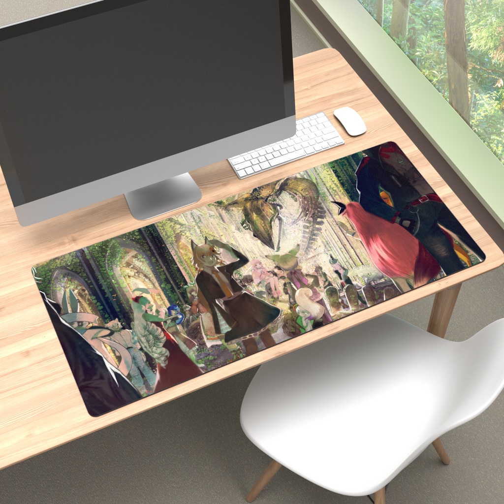 集合絵プレイマット