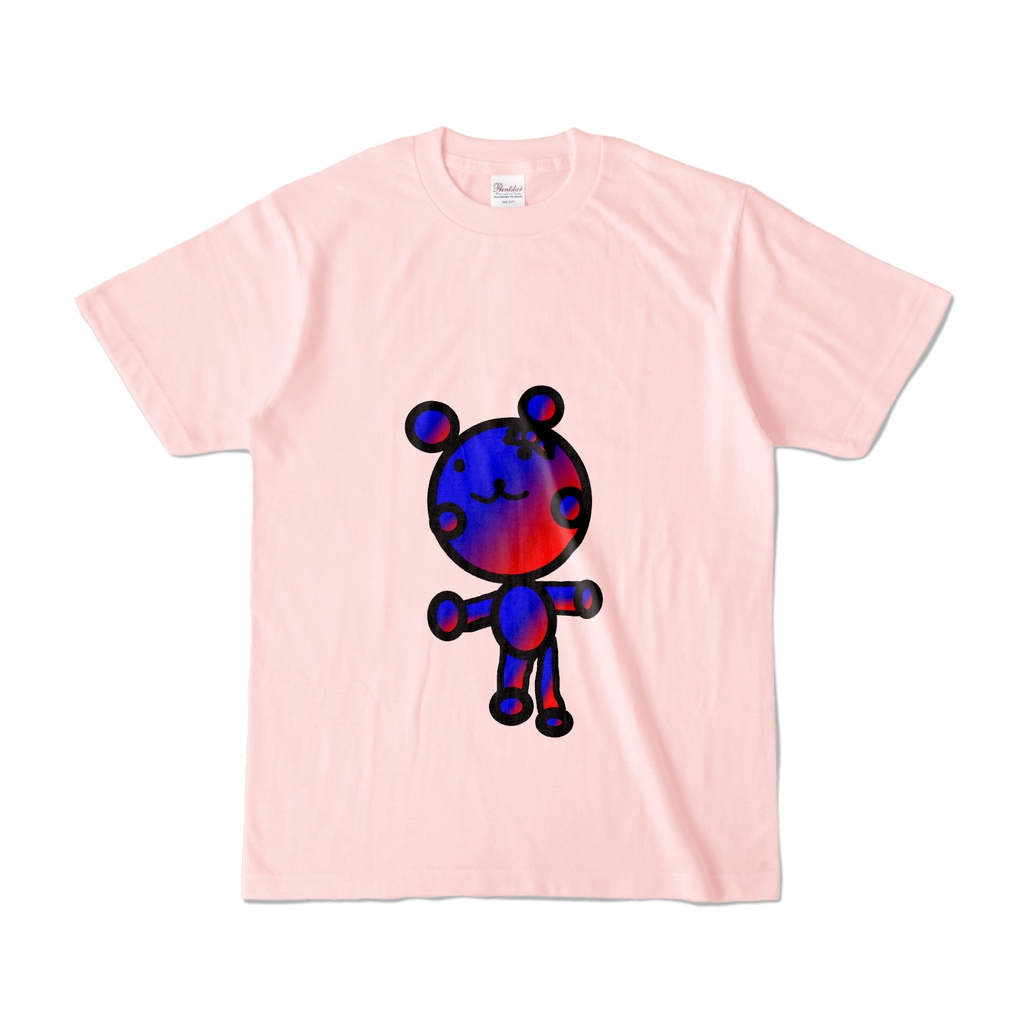 かわいいクマ　カラーＴシャツ