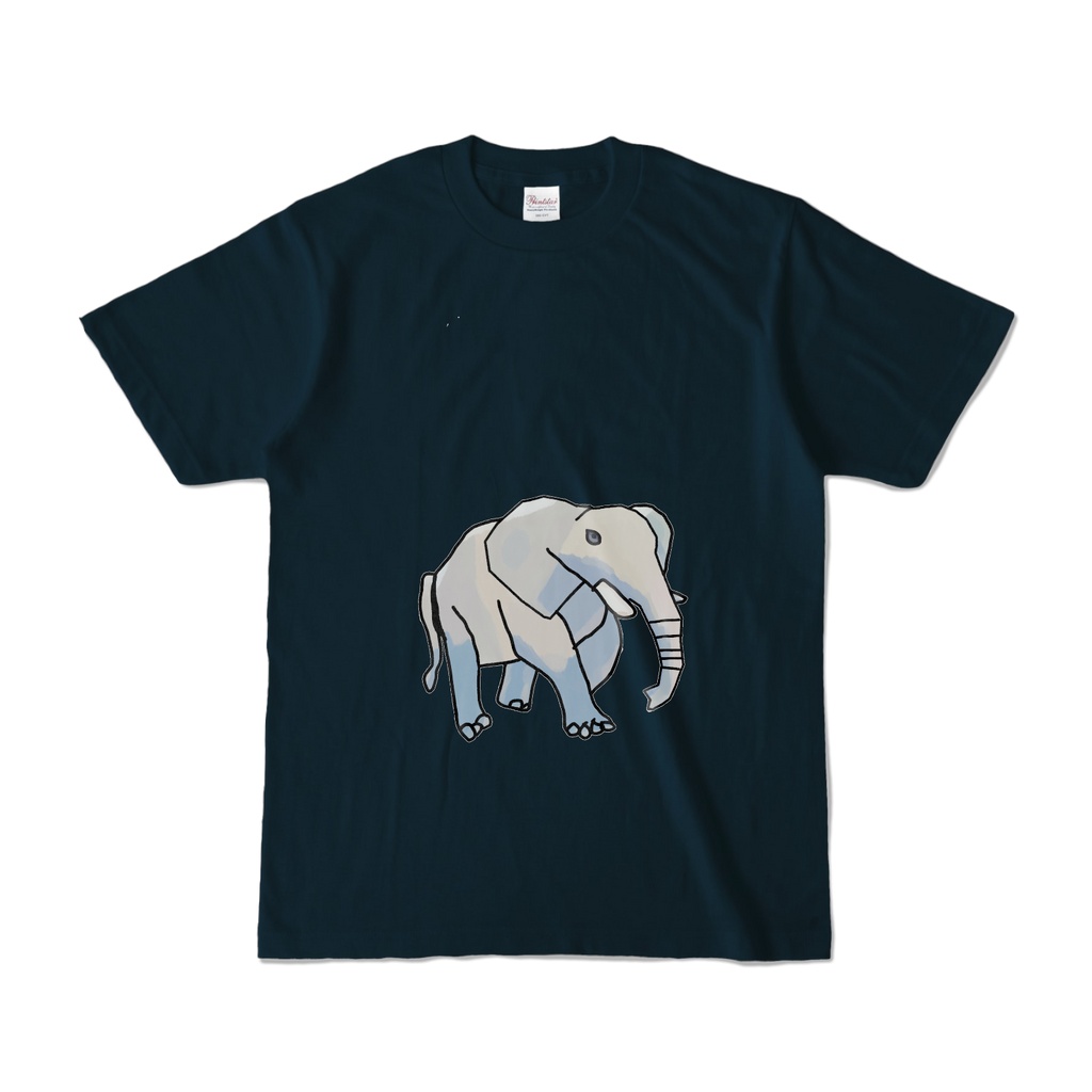 かわいいゾウ　カラーＴシャツ
