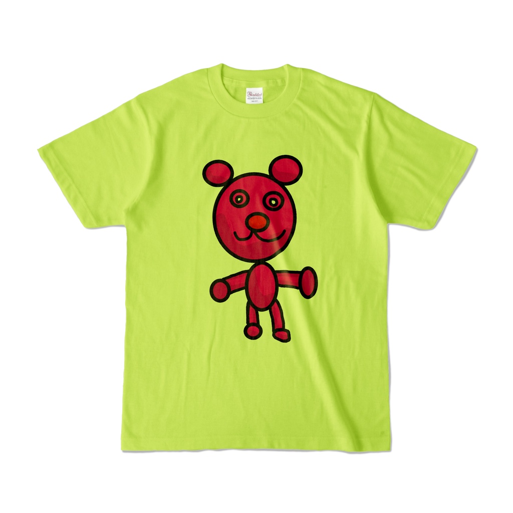 かわいいクマ　カラーＴシャツ