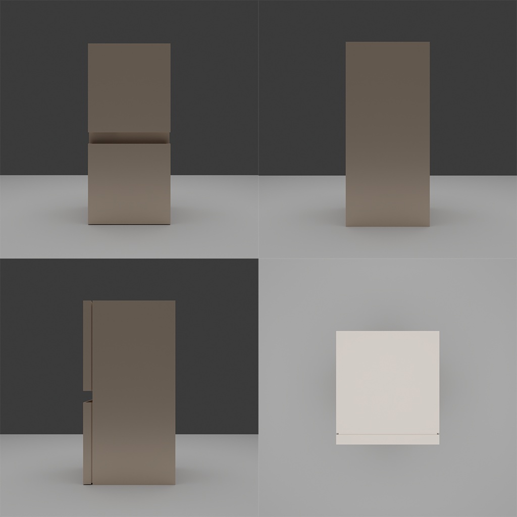 【3D】冷蔵庫セット