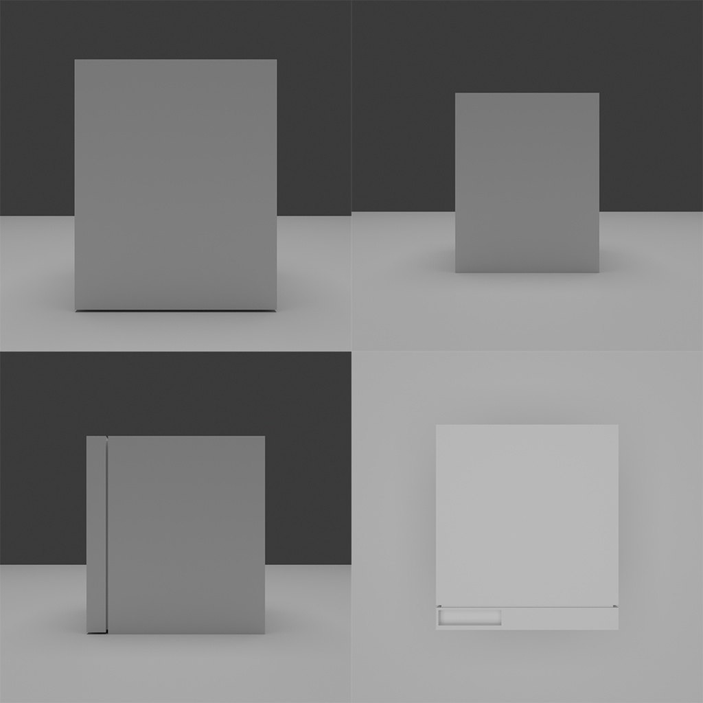 【3D】冷蔵庫セット