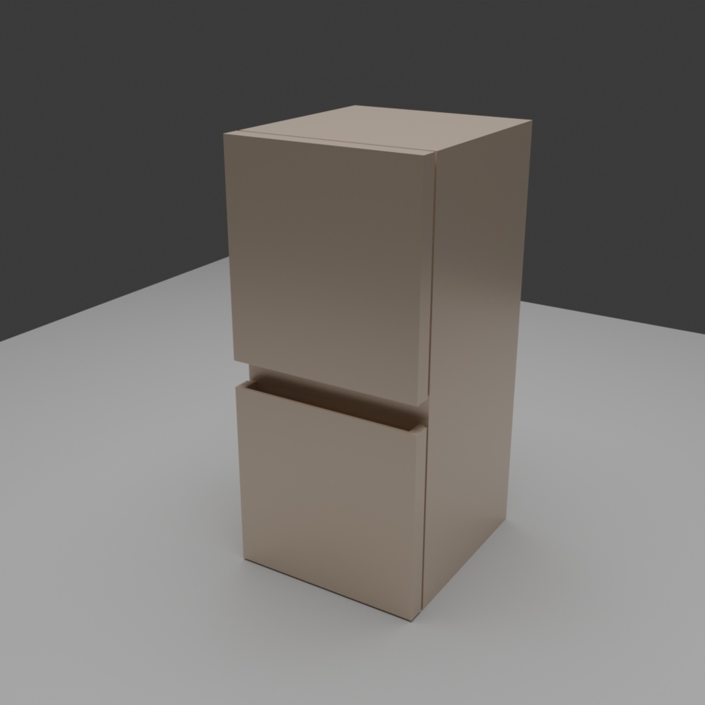 【3D】冷蔵庫セット