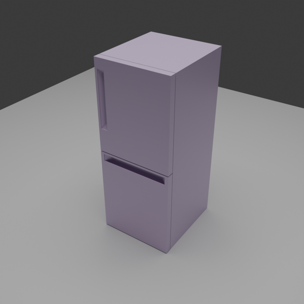 【3D】冷蔵庫セット