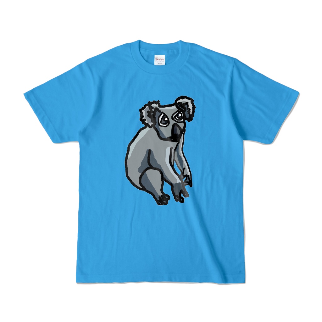 かわいいコアラ　カラーＴシャツ