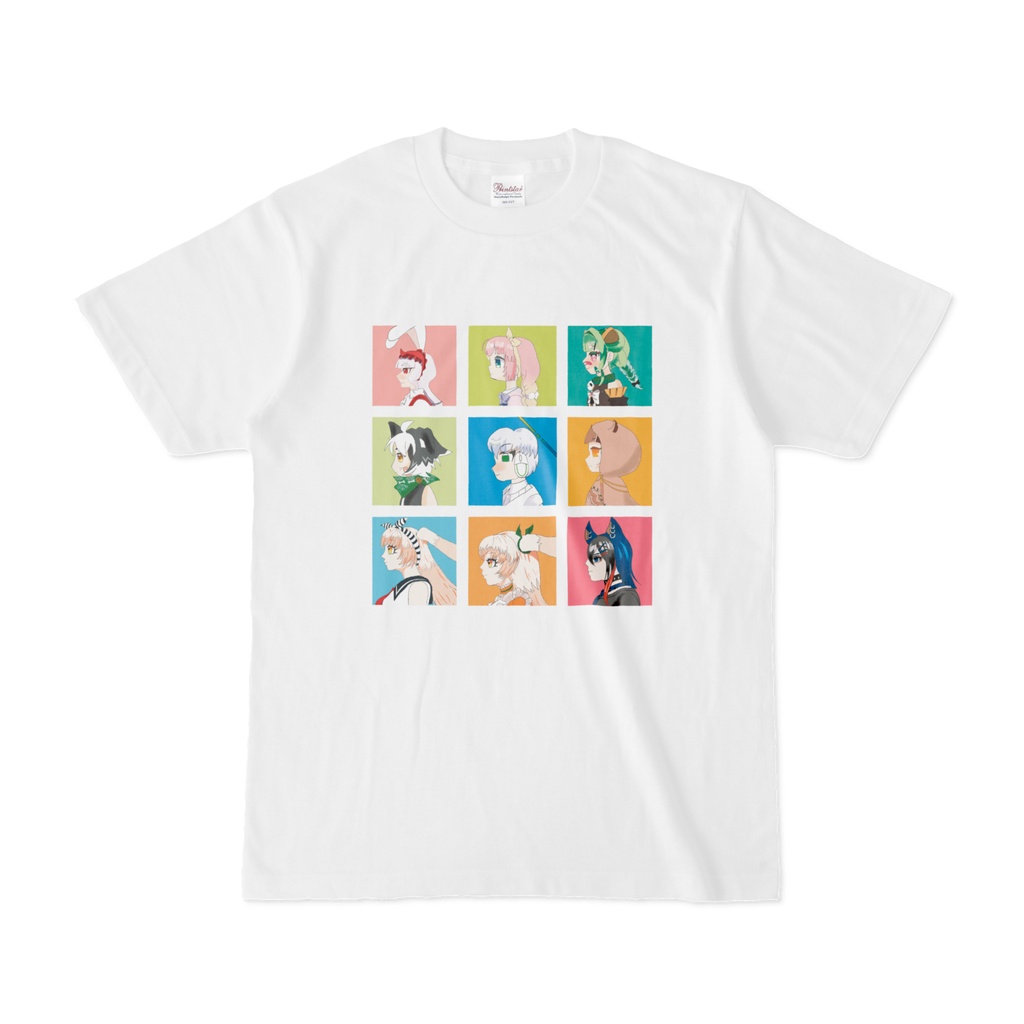 オリジナルTシャツ全員集合イラスト