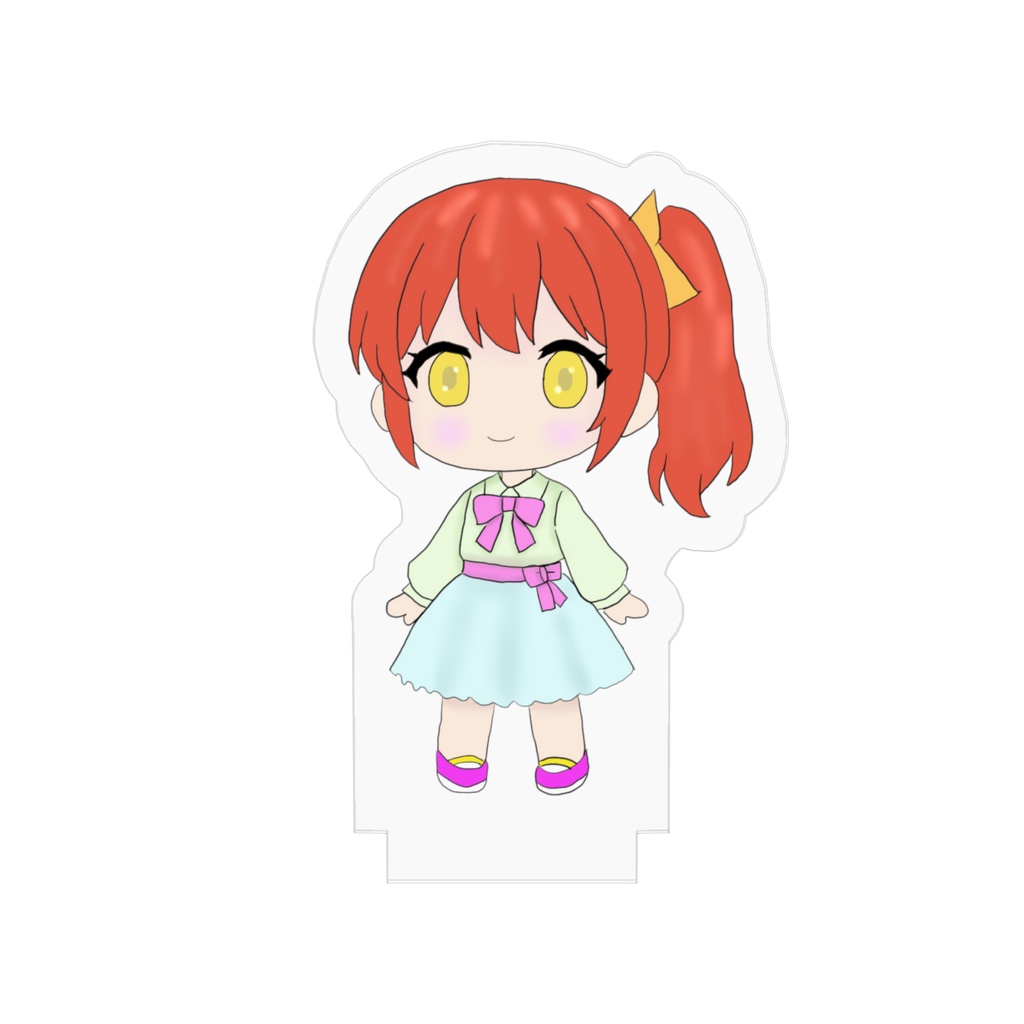 ポニテなアクリルスタンド
