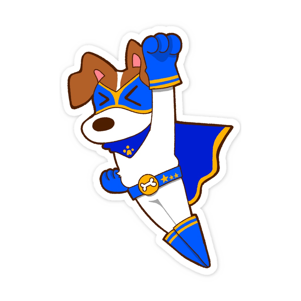 ヒーローな犬