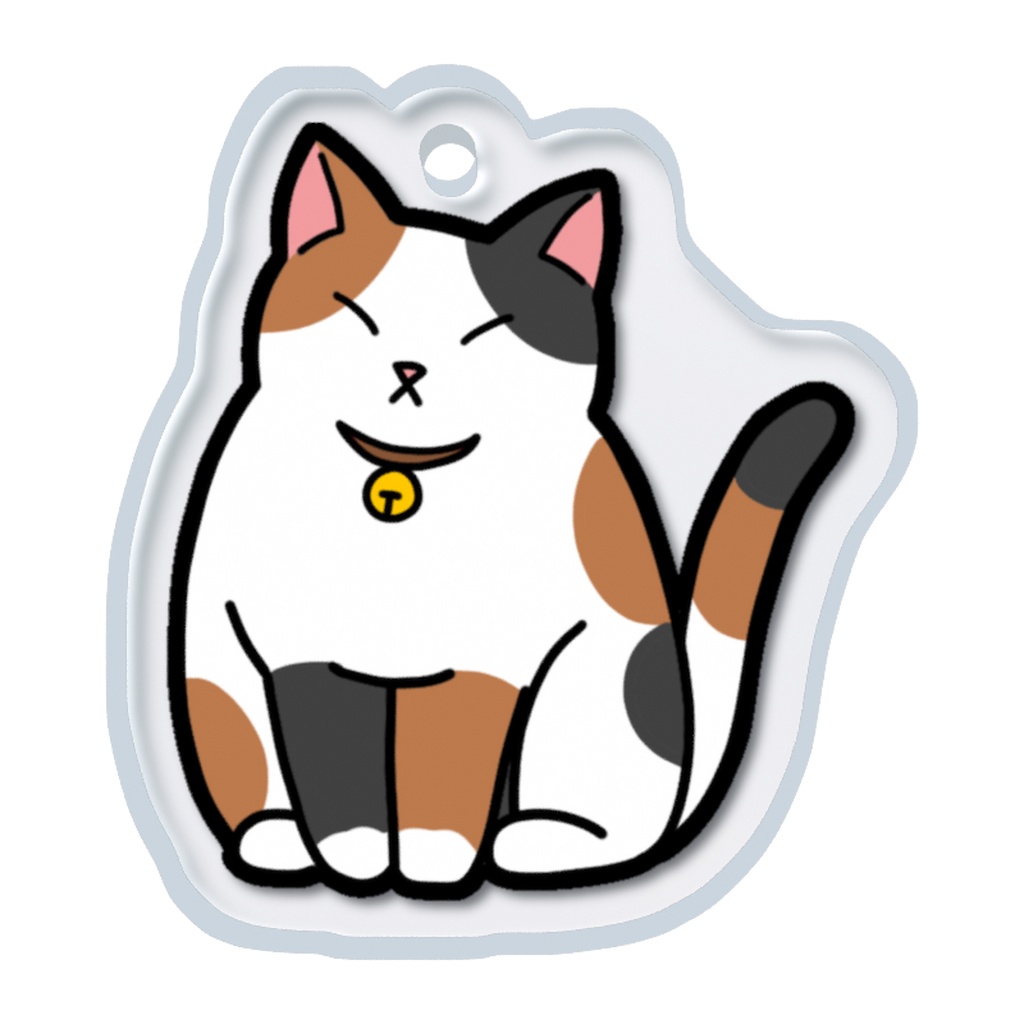 めじるしチャーム・三毛猫