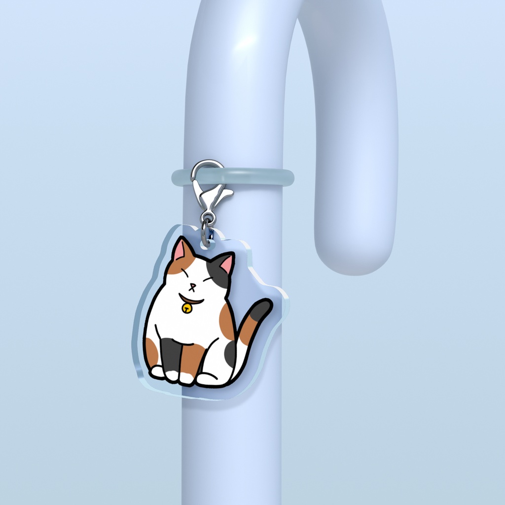 めじるしチャーム・三毛猫