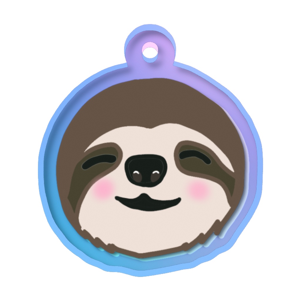 ナマケモノめじるしチャーム