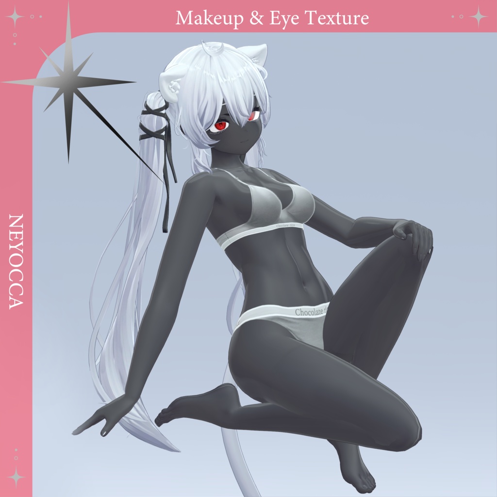 【シオ専用】Kurohada_Akuma Makeup & Eye Texture
