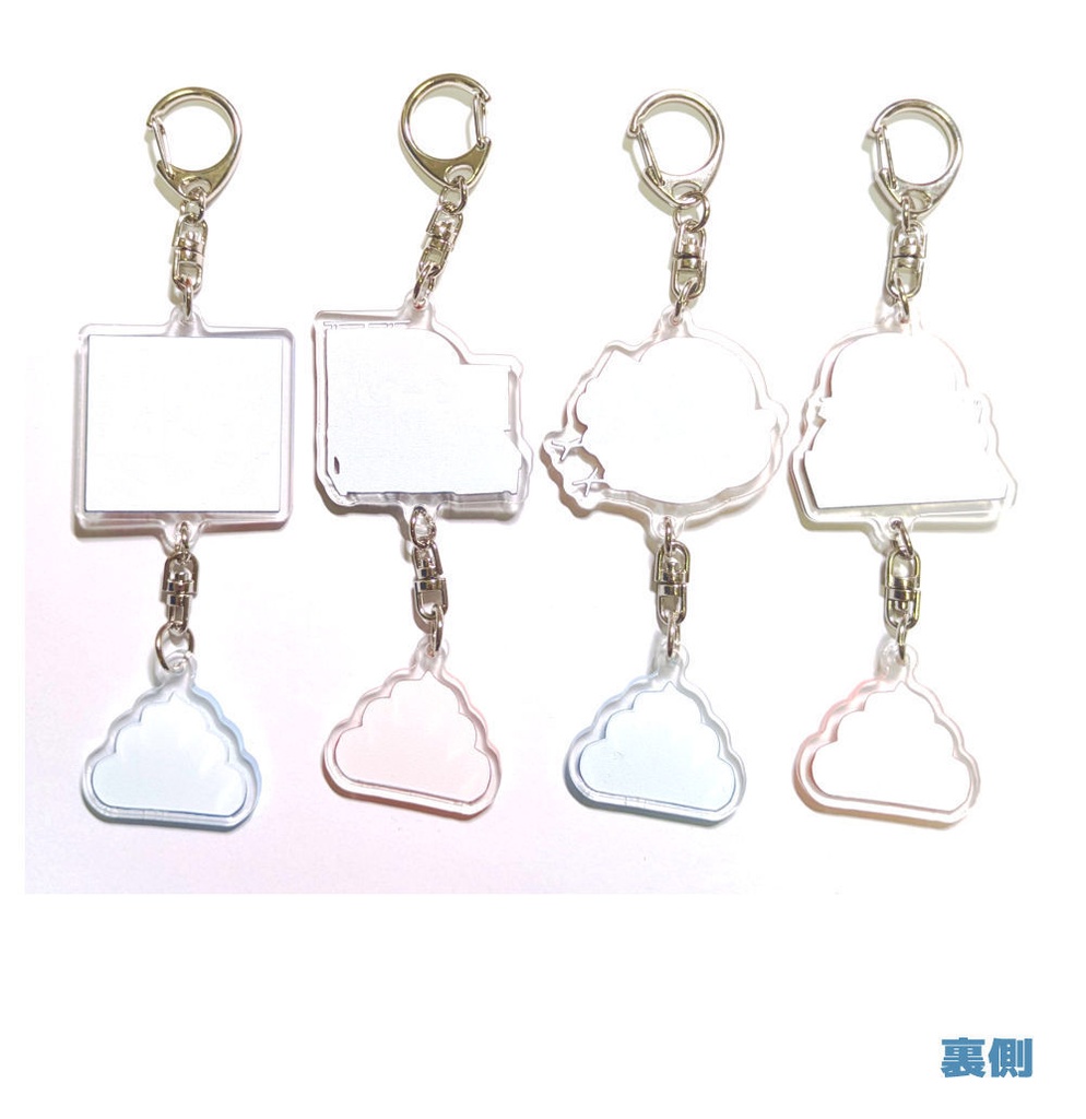 スズメとうんち アクリルキーホルダー2