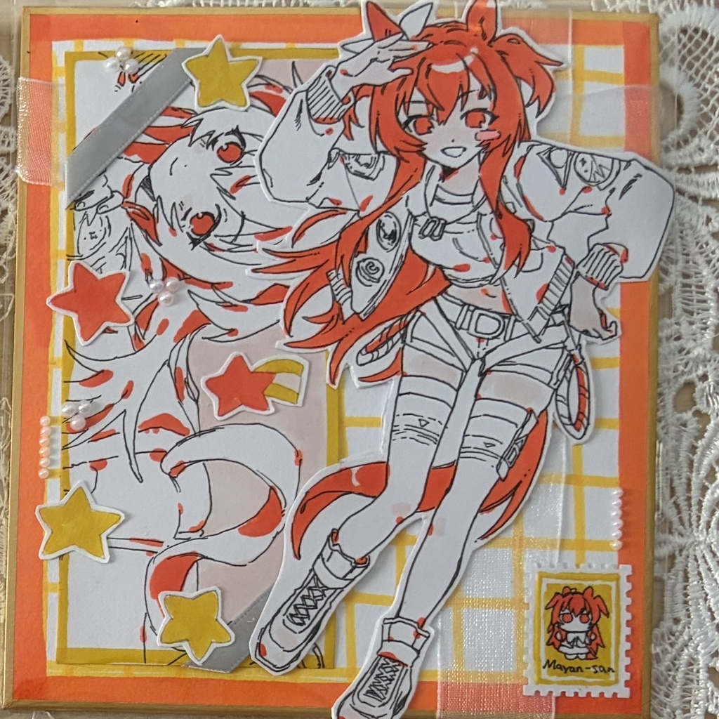 マヤノトップガン　色紙