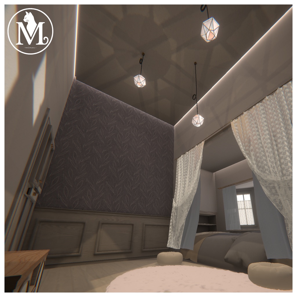 「VRChat向けワールド」AmberRoom