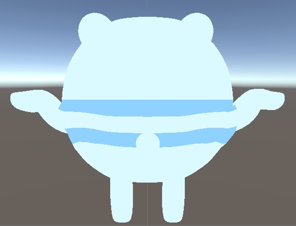 【VRチャット用】【3Dモデル】羊のめぇ「空めぇ」