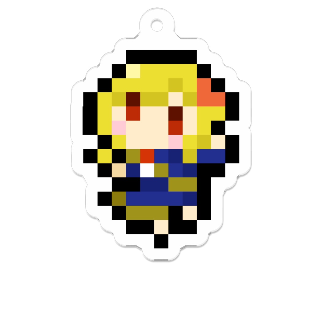 七喜ちひろ ドットアクリルキーホルダー