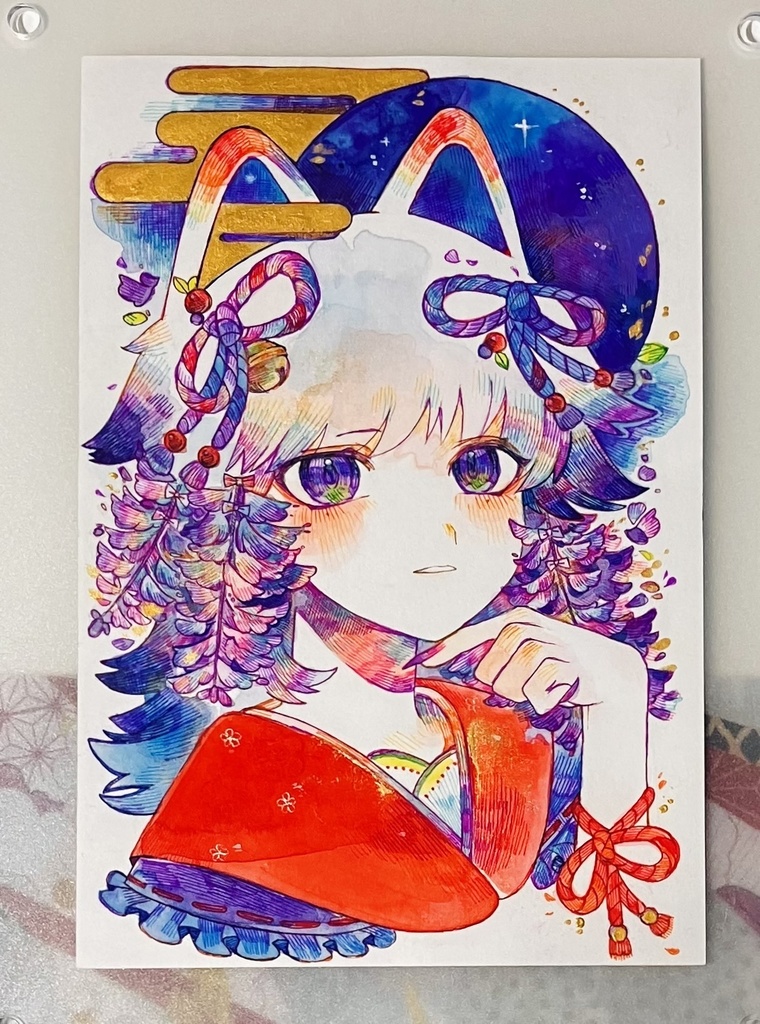 【原画】藤の花