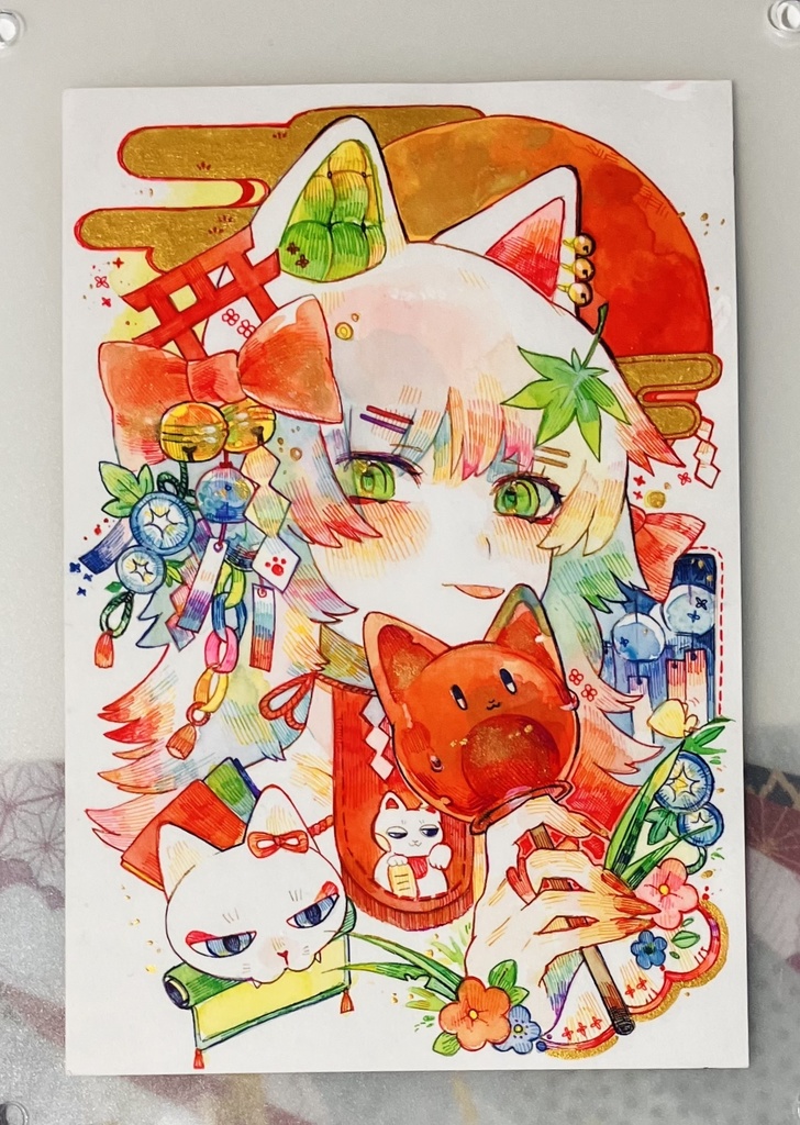 【原画】りんご飴