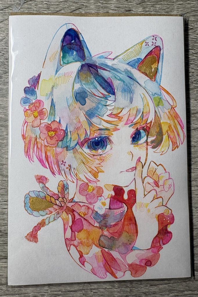 ポストカードサイズ原画3