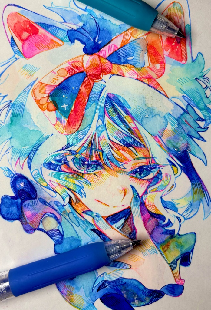 ポストカードサイズ原画4