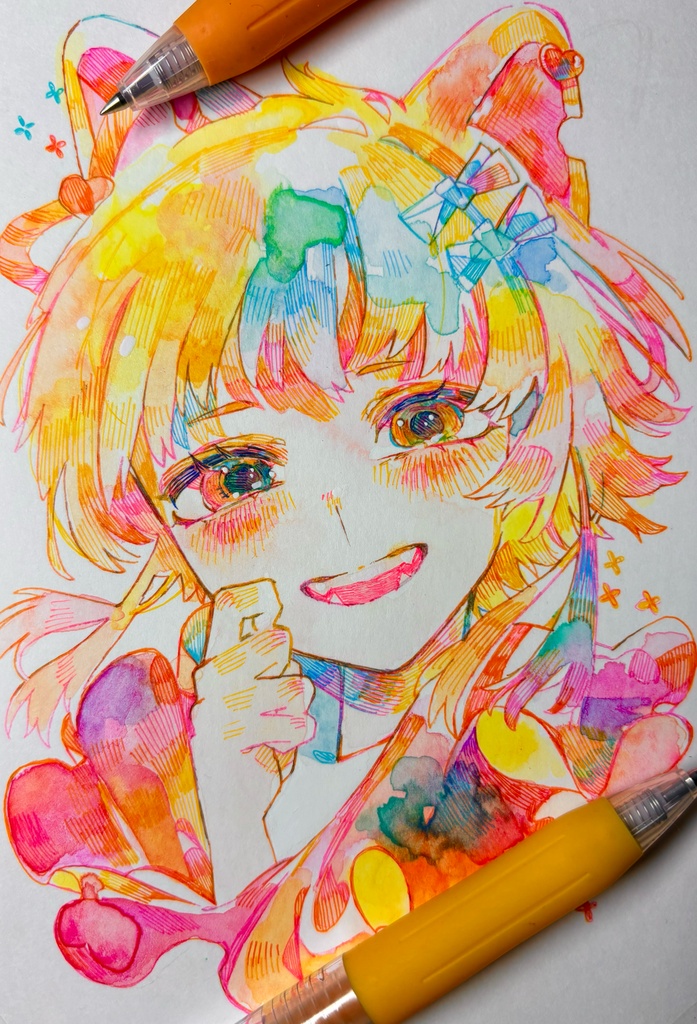 ポストカードサイズ原画5