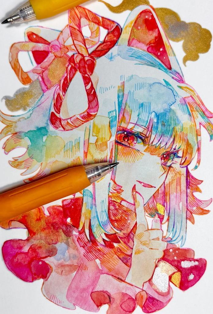 ポストカードサイズ原画6