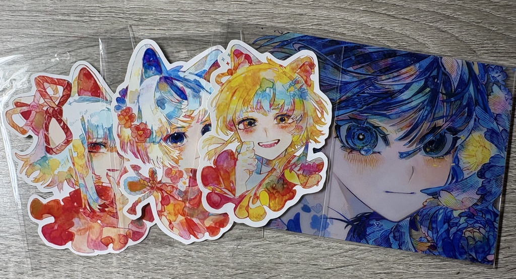 シールセット×ポスカ付き